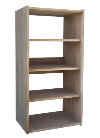 Botellero de madera de pino