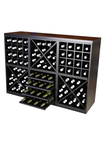 BOUTEILLE EN MÉLAMINE NOIRE