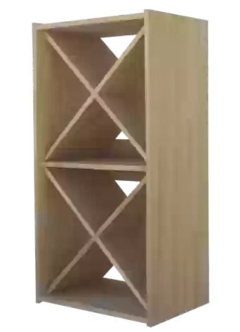Modular bottle rack with DOUBLE BLADE by EXpovinalia com