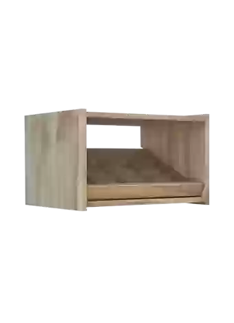Botellero de madera de pino