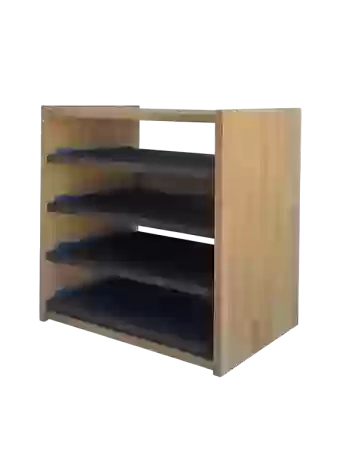 Botellero de madera de pino