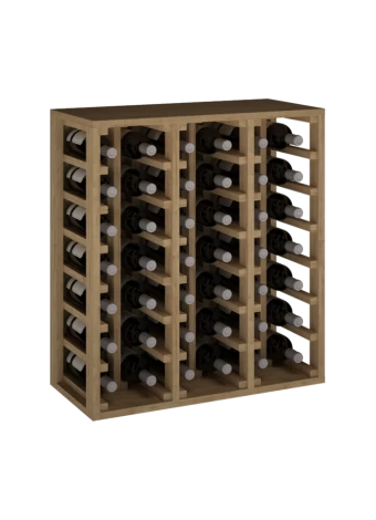 MITTLERE GRÖSSE KIEFERHOLZFLASCHENHALTER