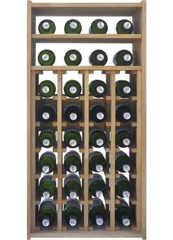 TRADITIONAL MODULAR BOTTLE RACK WITH 2 BASES by Expovinalia com