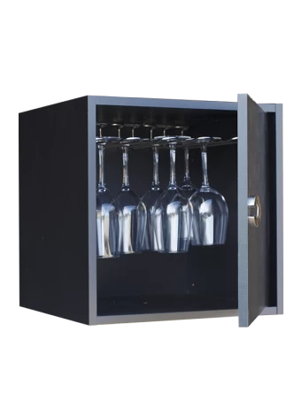 BOUTEILLE EN MÉLAMINE NOIRE