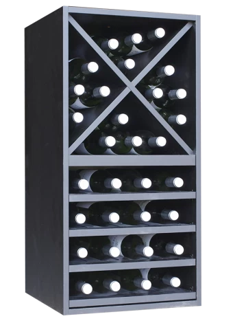 BLACK MELAMINE BOTTLE