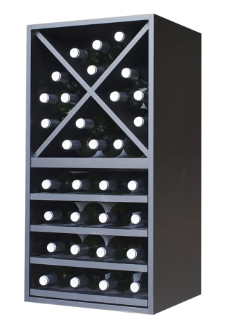 BLACK MELAMINE BOTTLE