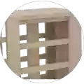 ER2532 (bois de pin massif - Pin blanc)