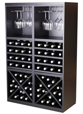 BLACK MELAMINE BOTTLE