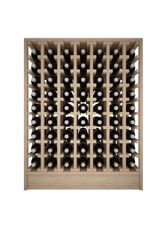 BOTTLE IN PINE WOOD FOR BOTTLES, HIGH CAPACITY