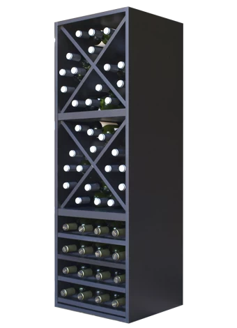 BLACK MELAMINE BOTTLE