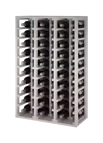 Pine wood bottle racks for 60 Bottles|Distributed by Expovinalia