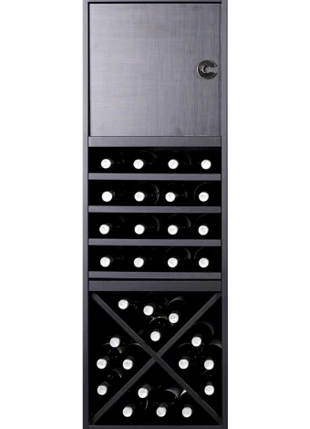 BLACK MELAMINE BOTTLE