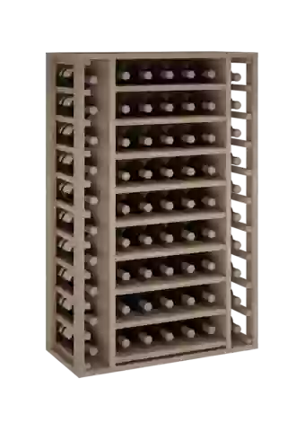 NATURAL OAK BOTTLE HOLDER FOR 65 BOTTLES Distributed  by Expovinalia