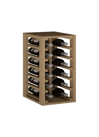 PORTE-BOUTEILLE EN BOIS DE PIN