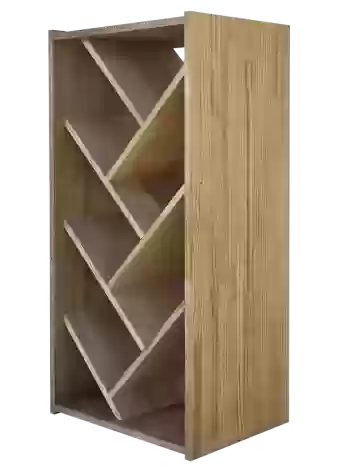 Modular bottle rack with SPIKE-SHAPED DIVISIONS by  Expovinalia