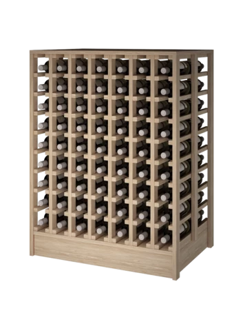 BOUTEILLE EN BOIS DE PIN POUR BOUTEILLES, HAUTE CAPACITÉ