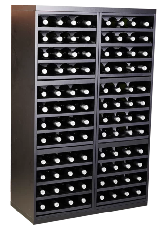 BOTELLERO DE MELAMINA NEGRO