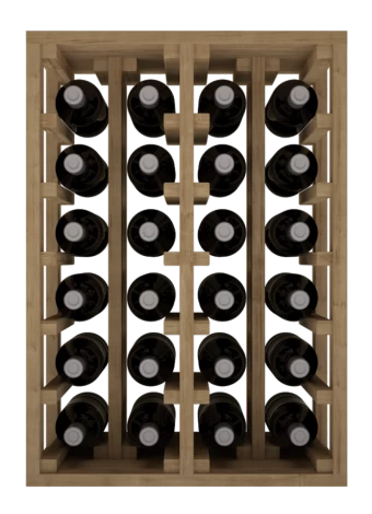 PORTA BOTTIGLIE IN LEGNO DI PINO