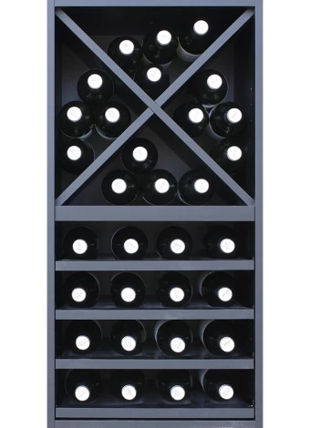 BLACK MELAMINE BOTTLE